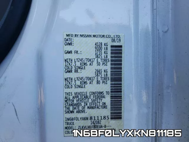 1N6BF0LYXKN811185 фото 2