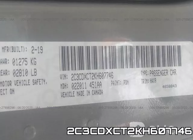 2C3CDXCT2KH607746 фото 10