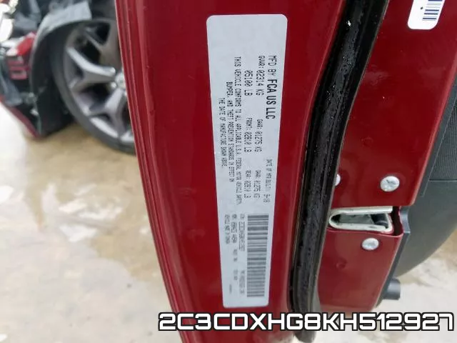 2C3CDXHG8KH512927 фото 2