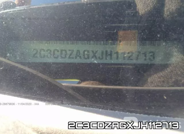 2C3CDZAGXJH112713 фото 10