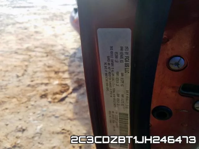 2C3CDZBT1JH246473 фото 2