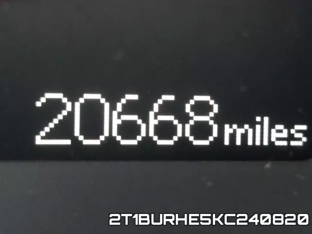 2T1BURHE5KC240820 фото 9