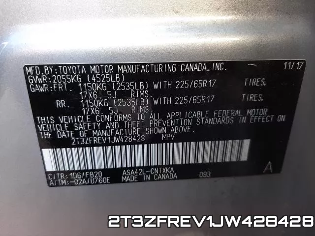 2T3ZFREV1JW428428 фото 2