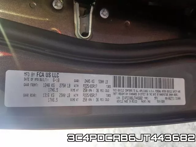 3C4PDCAB6JT443682 фото 2