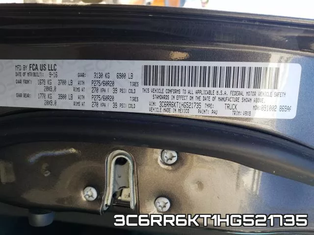 3C6RR6KT1HG521735 фото 2