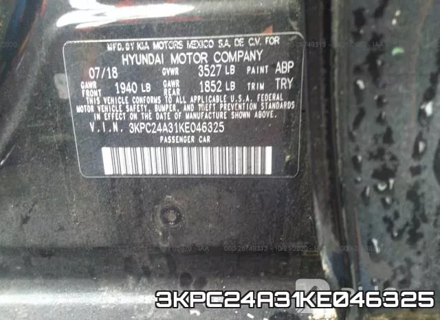 3KPC24A31KE046325 фото 10