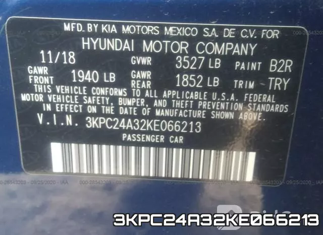 3KPC24A32KE066213 фото 9