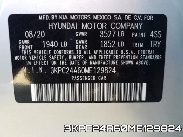 3KPC24A60ME129824 фото 2