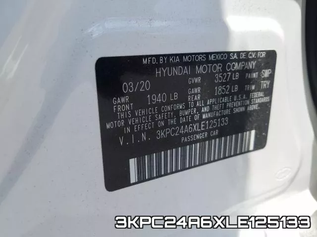 3KPC24A6XLE125133 фото 2