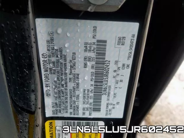 3LN6L5LU5JR602452 фото 2