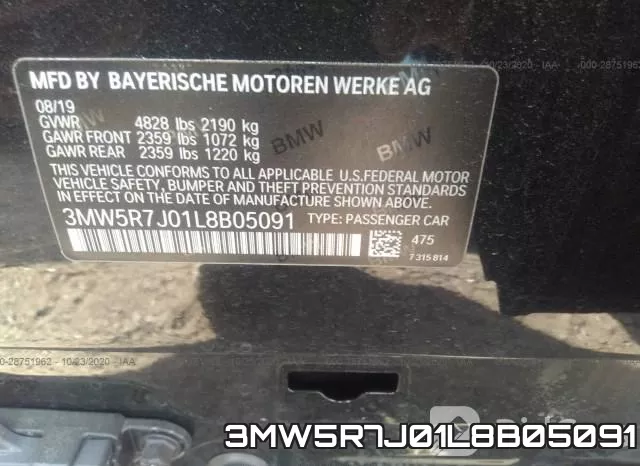 3MW5R7J01L8B05091 фото 10