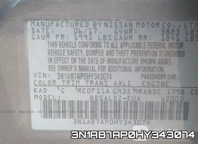 3N1AB7AP0HY343074 фото 10