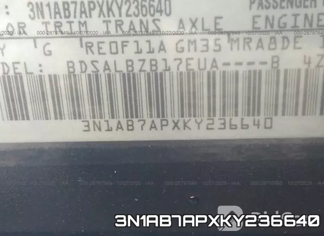3N1AB7APXKY236640 фото 10