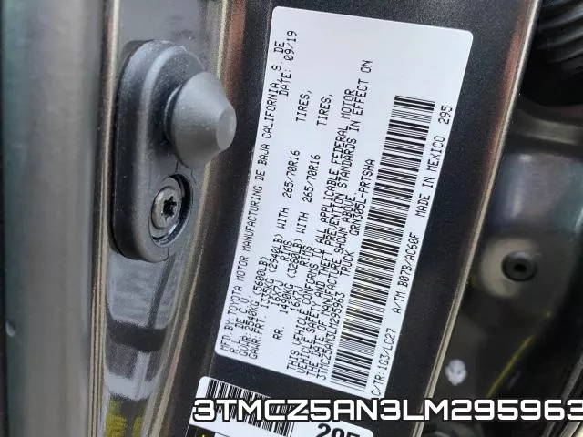 3TMCZ5AN3LM295963 фото 2