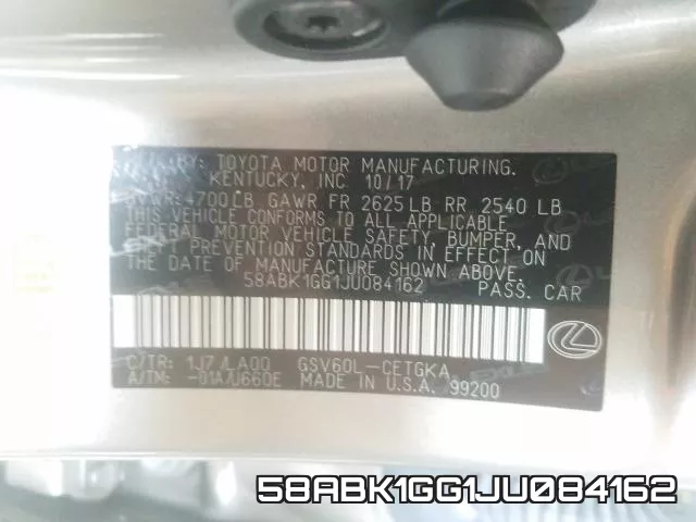 58ABK1GG1JU084162 фото 2