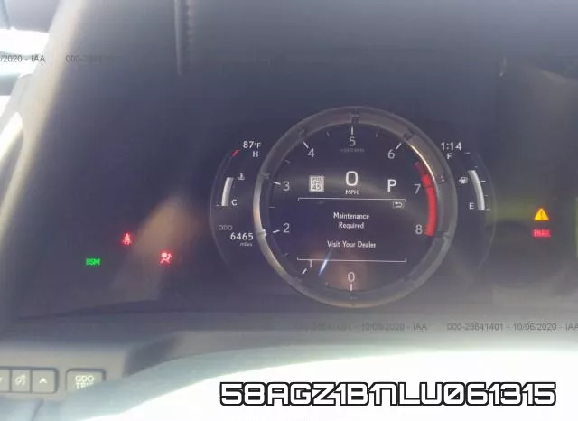 58AGZ1B17LU061315 фото 8