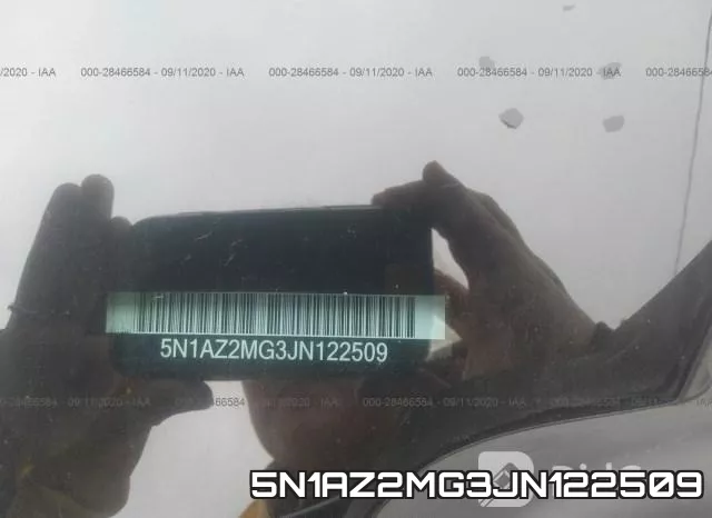 5N1AZ2MG3JN122509 фото 10