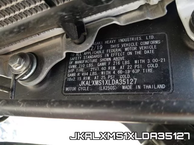 JKALXMS1XLDA35127 фото 2