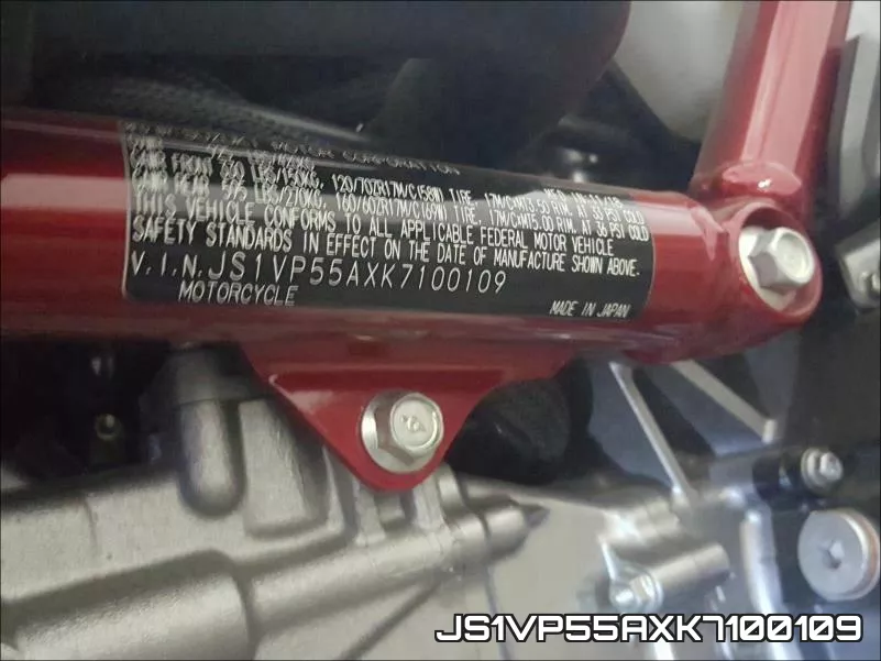 JS1VP55AXK7100109 фото 2
