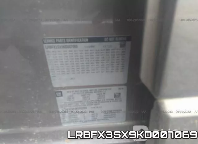 LRBFX3SX9KD007069 фото 10