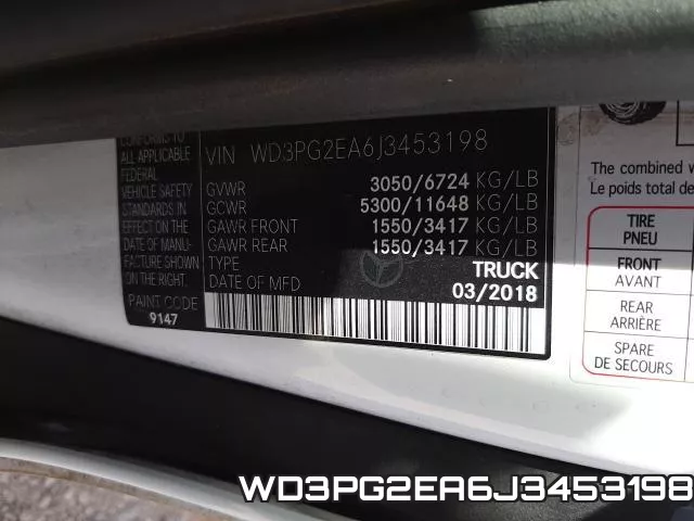 WD3PG2EA6J3453198 фото 2