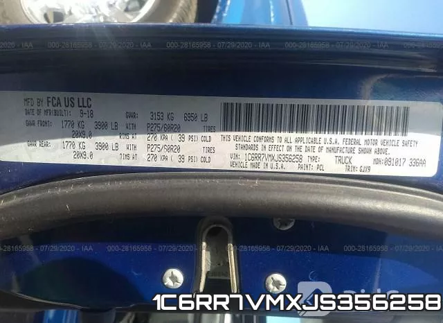 1C6RR7VMXJS356258 фото 10