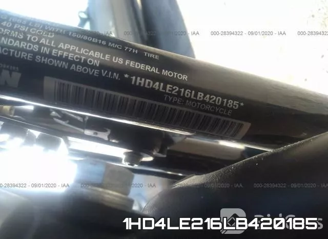 1HD4LE216LB420185 фото 2