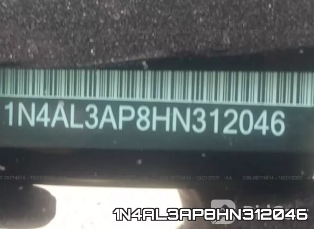 1N4AL3AP8HN312046 фото 10