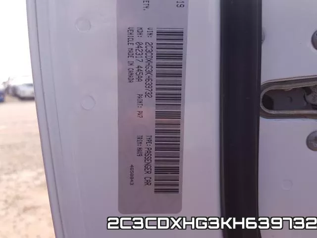 2C3CDXHG3KH639732 фото 2