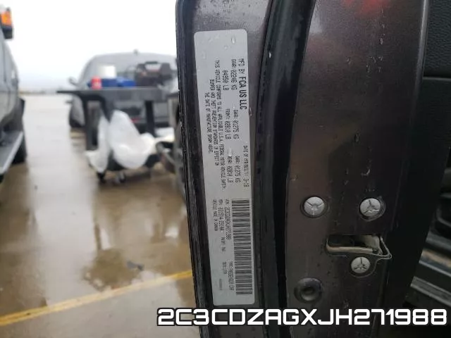 2C3CDZAGXJH271988 фото 2