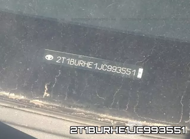 2T1BURHE1JC993551 фото 10