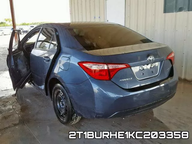 2T1BURHE1KC203358 фото 4