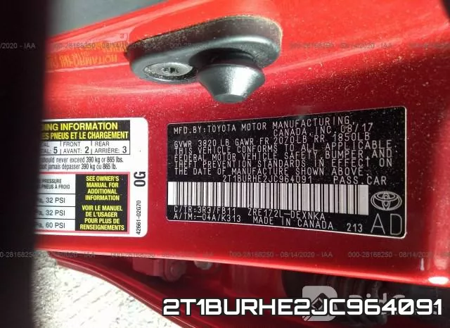 2T1BURHE2JC964091 фото 10