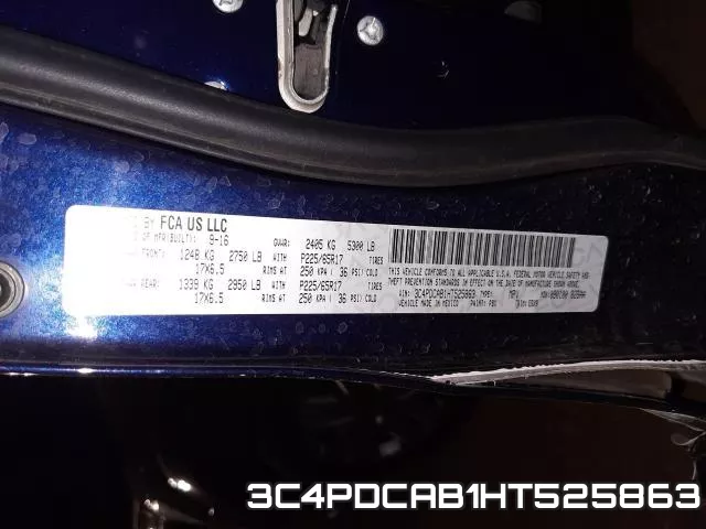 3C4PDCAB1HT525863 фото 2