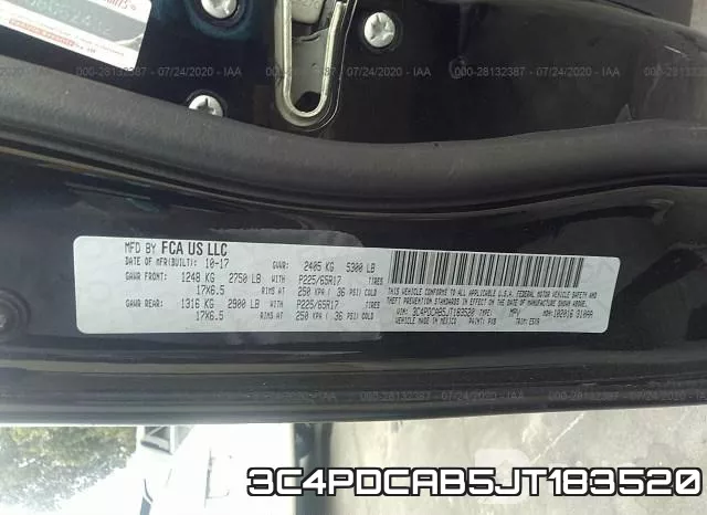 3C4PDCAB5JT183520 фото 10