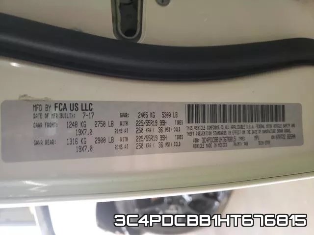 3C4PDCBB1HT676815 фото 2