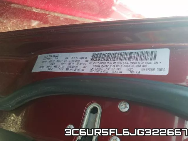 3C6UR5FL6JG322667 фото 2