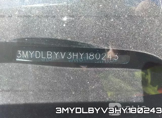 3MYDLBYV3HY180243 фото 10