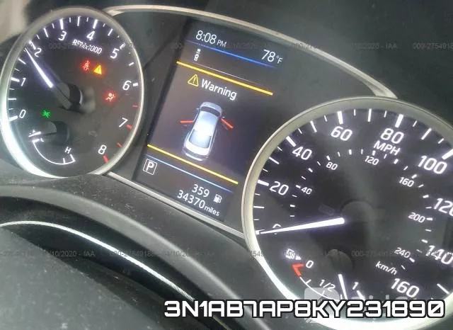 3N1AB7AP8KY231890 фото 7