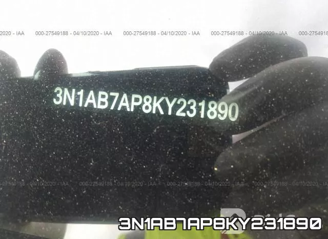 3N1AB7AP8KY231890 фото 9
