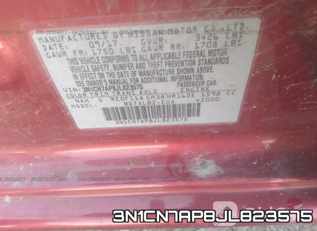 3N1CN7AP8JL823575 фото 10