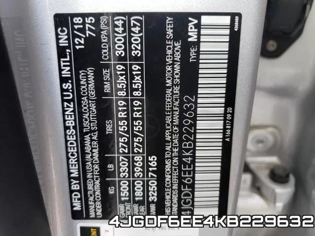 4JGDF6EE4KB229632 фото 2