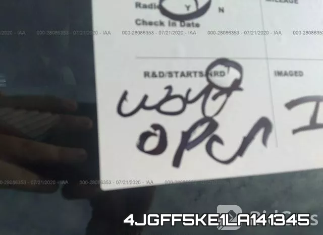 4JGFF5KE1LA141345 фото 2