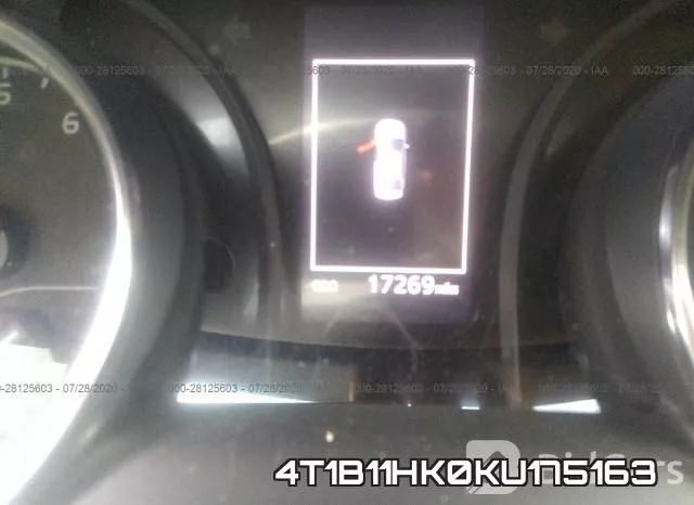 4T1B11HK0KU175163 фото 8