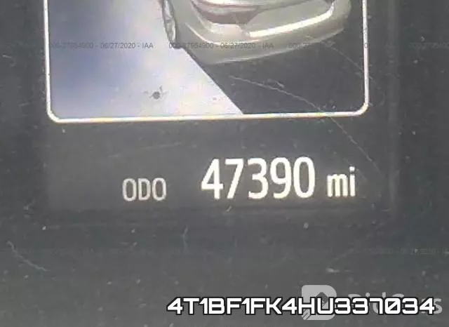 4T1BF1FK4HU337034 фото 7