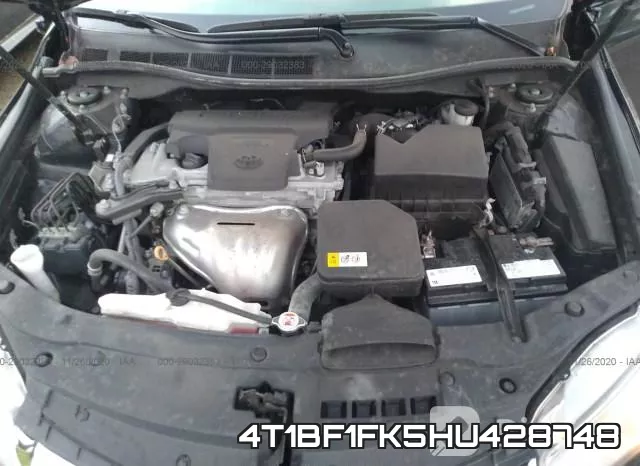 4T1BF1FK5HU428748 фото 2