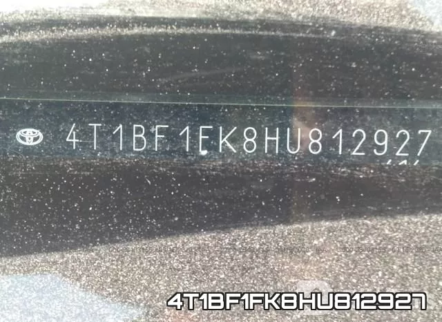 4T1BF1FK8HU812927 фото 8