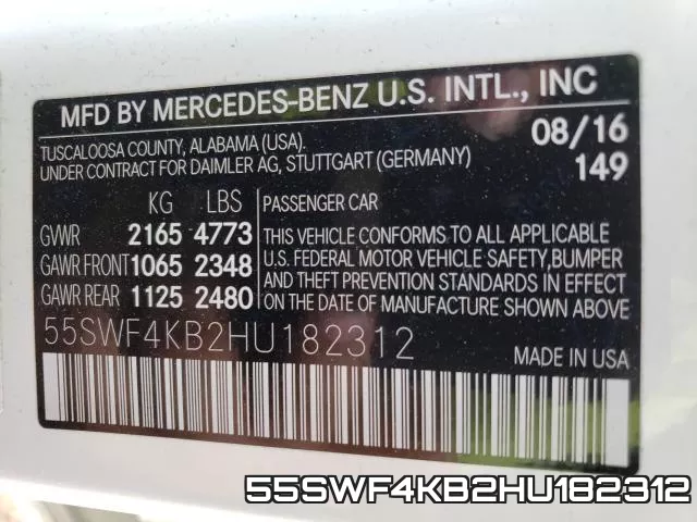 55SWF4KB2HU182312 фото 2