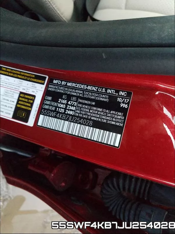 55SWF4KB7JU254028 фото 2