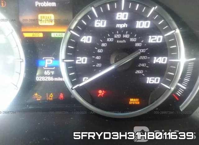 5FRYD3H31HB011639 фото 8